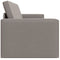 vidaXL - Vloersofa - Bed - 2-in-1 - Taupe - 245x150x60.5 - cm - Bekleding