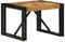 vidaXL - Salontafel - 50x50x35 - cm - massief - ruw - mangohout
