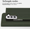 Accezz Premium Leather Slim Bookcase - Samsung Galaxy S22 Plus - Echt Nappa leer - Groen