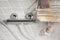 Schütte London - Thermostatische Douchekraan - 12 cm hartafstand - 3/4