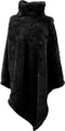 Unique Living - Poncho Dara - 80x75 cm - Black