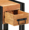 vidaXL - Nachtkastje - 30x30x40 - cm - Massief - Acaciahout