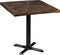 PTMD Brunk Bistrotafel - 75 x 75 x 70 cm - Hout - Bruin