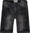 Vingino Essentials - Kinder Jongens Jeans Short - Maat 134 - Dark Grey Vintage Denim
