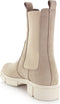 PS Poelman LYNN - Chelsea Laarzen - Nubuck - Light Beige - Maat 40
