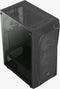 Aerocool Falcon - Midi Tower PC - ATX µATX Mini-ITX - Plexiglas zwart