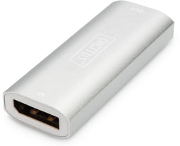 Digitus DS-55524 - DisplayPort Adapter - 8K/30Hz tot 30 m - Zilver