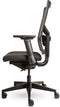 Workliving Zuidas Mesh Black Edition - Bureaustoel Ergonomisch Design (N)EN 1335