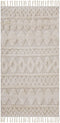 DIDIM - Laagpolig vloerkleed - Beige - 80 x 150 cm - Katoen