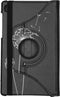 iMoshion Tablet Hoes Geschikt voor Samsung Galaxy Tab A7 Lite - iMoshion 360° Draaibare Design Bookcase - Zwart /Dandelion