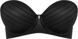 Freya Cameo - Strapless Beha - Luxe mesh ontwerp - Zwart
