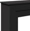 vidaXL - Haardombouw - 90x30x90 - cm - bewerkt - hout - zwart