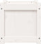 vidaXL - Plantenbakken - 2 - st - cm - massief - grenenhout - wit