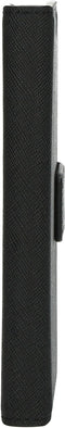 Mobiparts iPhone 13 Mini - Wallet Case - Saffiano motief - Zwart
