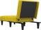 vidaXL - Chaise - longue - fluweel - geel