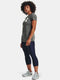 Women’s Short Sleeve T-Shirt Under Armour Tech Twist Grey