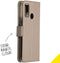 Accezz Huawei P Smart (2020) - Flip cover - Krasbestendig Schokbestendig - Goud