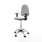 Piqueras y Crespo B1D05RP - Bureaustoel - Hoogteverstelbaar met armleuning - Wit
