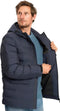Mario Russo Padded Woven Jacket - Jas Heren - Winterjas Heren - Waterafstotend - Winddicht - Navy - XXL