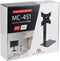 Maclean MC-451 - Muurbeugel met plank - TV-beugel max. 20kg VESA 200x200 voor TV 15-42