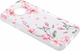 Design Backcover Motorola Moto G6 Plus hoesje - Bloesem Watercolor