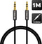 Audio Jack Cable (3.5mm) Akashi ALTJ 35 B 1 m Black