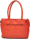 Berba Dames Leren Schoudertas San Remo 775-322 Mandarin