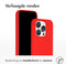 Accezz Liquid Silicone Backcover - iPhone 15 Pro - Schokabsorberend - Rood