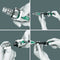 Wera 8100 SA Zyklop Speed - Dopsleutelset 1/4'' 28-delig - Fijntand-ratel