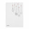 Happy Friday Tea towel (2 pc) Cutlery 70x50 cm Multicolor