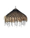 Furni-SISAL – Handgemaakte Raffia Hanglamp Ø50 cm - Boho Natuurlijke Verlichting
