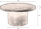 Dutchbone Winston Salontafel Zwart Rond