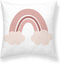 Kussenhoes Kids&Cotton Lavi A Roze 50 x 50 cm Regenboog