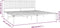 vidaXL - Bedframe - met - hoofdbord - metaal - zwart - 200x200 - cm