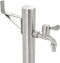vidaXL - Tuinwaterkolom - rond - 65 - cm - roestvrij - staal