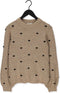 OBJECT Jeve Nonsia - Dames Trui L/s Pullover - Beige - Maat XL