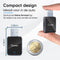 CarMe Mini 2-in-1 CarPlay Dongle V2 - Draadloos CarPlay & Android Auto - USB-A & USB-C - Donkergrijs
