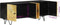 vidaXL - Tv-meubel - 110x30x45 - cm - massief - mangohout