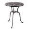 Coast Terrastafel - Ronde Bistrotafel - Ø61 cm met Parasolgat - Brons