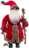 Christmas Kerstversiering Rood Multicolour Polyresin Weefsel 60 Cm