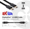 Club3D CAC-2068 - DisplayPort-kabel 1.4 HBR3 32,4 Gbps - 2 m Zwart