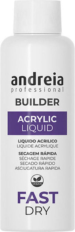 Treatment for Nails Professional Builder Acrylic Liquid Fast Dry Andreia (100 ml)