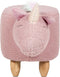 UNICORN - Poef - Roze - 31 cm - Polyester
