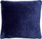 Dutch Decor ZICO - Sierkussen zigzag 45x45 cm Insignia Blue - blauw - superzacht - Inclusief binnenkussen
