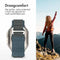 imoshion Nylon Alpine bandje - Geschikt voor Apple Watch 1, 2, 3, 4, 5, 6, 7, 8, 9, 10 (42 mm), SE - 38/40/41 mm - Blauw - One Size
