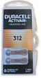 Duracell DA312 - Hoorapparaat batterij - EasyTap - Bruin