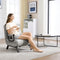 Woltu Slaapfauteuil - 3-in-1 - Verstelbare Rugleuning - Lichtgrijs - 65x78x75 cm