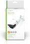 Nedis Dummy Beveiligingscamera - Bullet - IP44 - Batterij Gevoed - Buiten - Inclusief muurbeugel - Wit