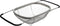 Gootsteen vergiet - zilver - 36,5 tot 54,5 x 23 cm - RVS - uitschuifbaar - zeef - Keukenvergieten