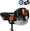 vidaXL - Boormachine Grondboor GD520 met 3 grondboren